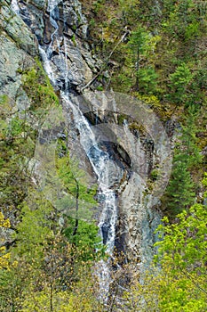 Middle Section of Bent Mountain Falls