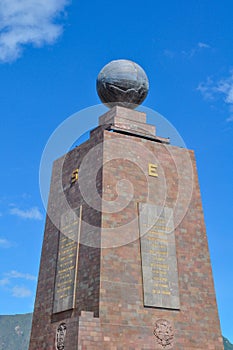 Middle of the world Monument in Quito