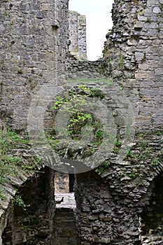 Middleham Castle, Middleham, near Ripon in Wensleydale, North Yorkshire, England, UK