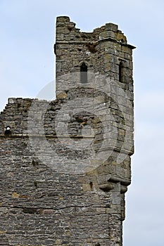 Middleham Castle, Middleham, near Ripon in Wensleydale, North Yorkshire, England, UK