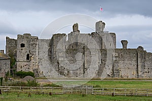 Middleham Castle, Middleham, near Ripon in Wensleydale, North Yorkshire, England, UK