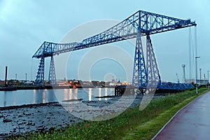 Middlesbrough Transporter Bridge, North England