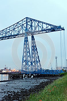 Middlesbrough Transporter Bridge, North England