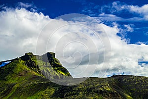 Midfell mountain in Snaefellsjokull National Park