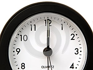 Almost midnight just before deadline