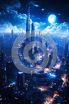 Midnight Metropolis: A Futuristic Soundscape of Dreamy Trance an