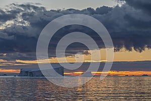 Midnight Sun - Drake Passage - Antarctica