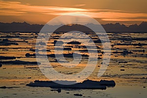 Midnight Sun - Svalbard in the High Arctic