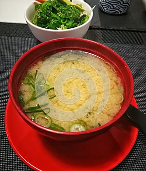 Mido soup photo