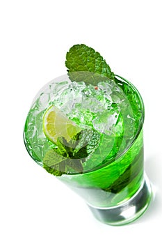 Midori Fizz Cocktail