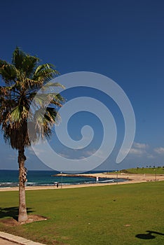 Midron Yaffo Park near the Port of Jaffa in Tel Aviv