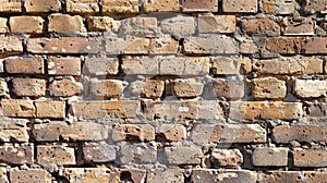 Brick wall with central fire hydrant