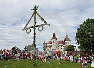 Midsummer celebrations in Sweden