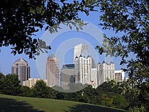 Midtown Atlanta framed photo