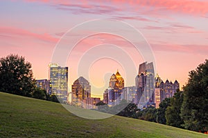 Midtown Atlanta skyline