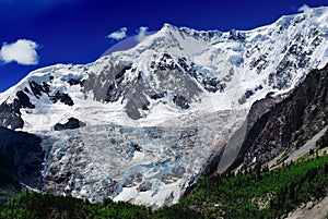 Midui Glacier panorama