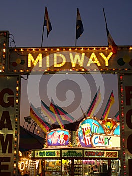 Midway at Twilight