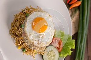 Mie goreng or fried noodle