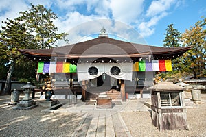 Miedo hall at Ninna-ji temple, Kyoto, Japan photo