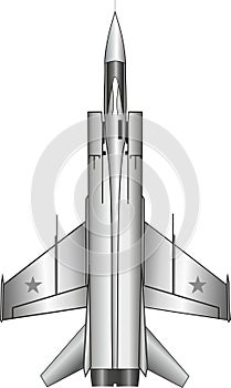 MiG-25. Soviet supersonic high-altitude twin-engine fighter-interceptor