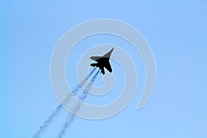 MIG-29 silhouette