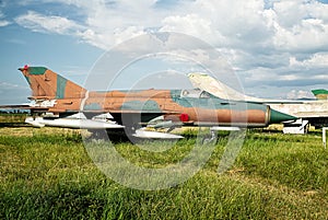 MIG 21F, historic Soviet supersonic fighterjet