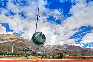A MIG-21 fighter plane used by India in Kargil war 1999 Operation Vijay