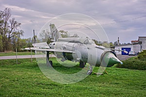 Mig-21 jet fighter plane