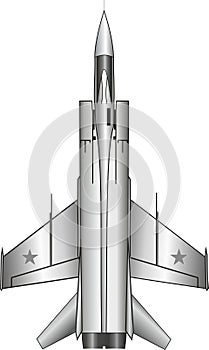 MiG-25. Soviet supersonic high-altitude twin-engine fighter-interceptor photo