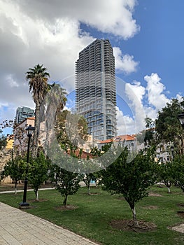Migdal Neve Tzedek skyscraper in Tel Aviv