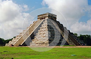 Mighty Kukulkan pyramid