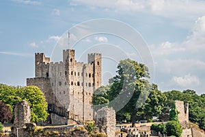 Mighty Rochester castle