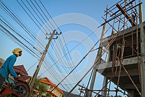 Migrant workers from Cambodia