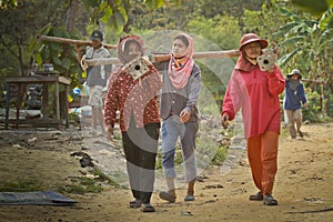 Migrant workers from Cambodia in Thailand