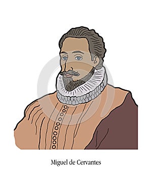 Miguel de Cervantes photo