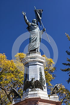 Miguel Hidalgo Statue Dolores Hidalgo Mexico photo