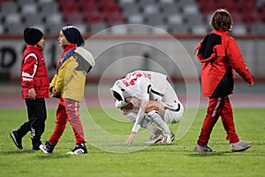 Miha Mevlja shocked after his teammate, Patrick Ekeng died on the football pitch