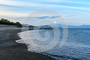 Miho no Matsubara beach with Fuji san