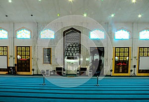 Mihrab of Al Azim Mosque in Malacca, Malaysia