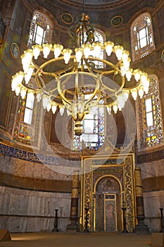 Mihrab in Ayasofia