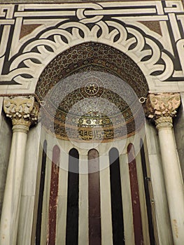 Mihrab inside the Cave of the Patriarchs, Jerusalem