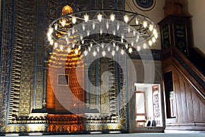 Mihrab and minbar