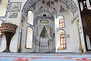 Mihrab and minbar