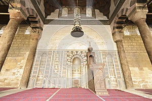 Mihrab of the mosque of Al-Nasir Muhammad, Citadel of Cairo photo