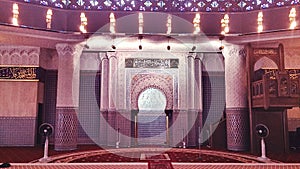 Mihrab in National Mosque of Malaysia