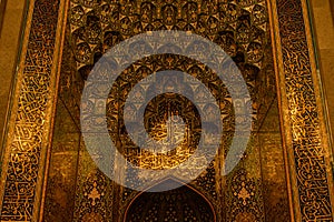 Mihrab in Sultan Qaboos Grand Mosque