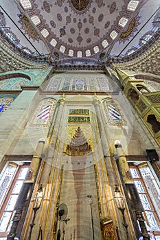 Mihrab of Sultanahmet (Blue) Mosque in Fatih, Istanbul, Turkey