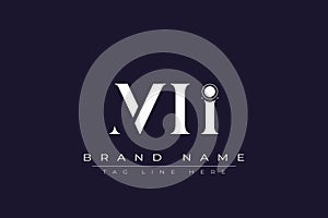 MII abstract letter logo design