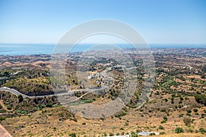 Mijas coast view from Mijas village