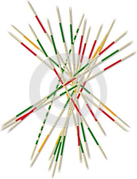 Mikado pick-up sticks